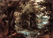 STALBEMT, Adriaan van Landscape with Fables oil painting artist